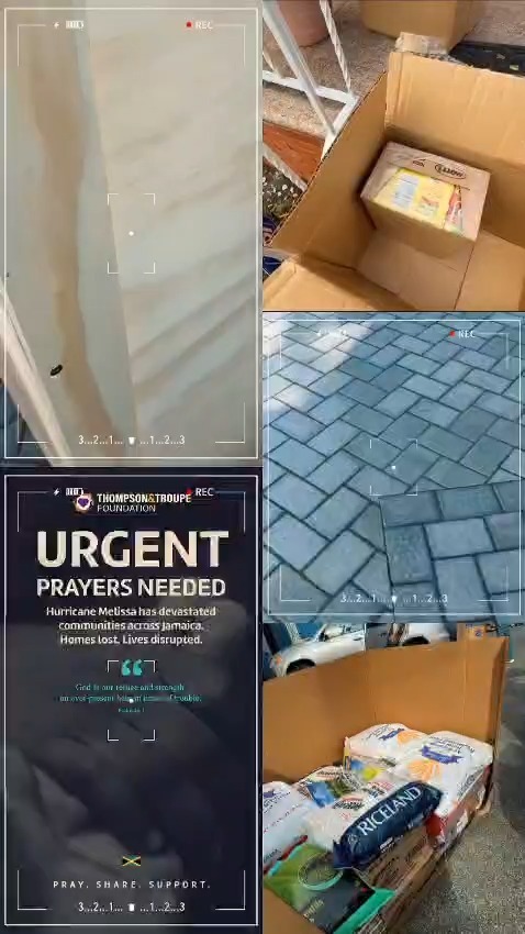 Help Rebuild Jamaica: Your Gift Can Bring Hope After Hurricane MelissaDONATE HERE
https://thompsontroupefoundation.org/help-rebuild-jamaica/