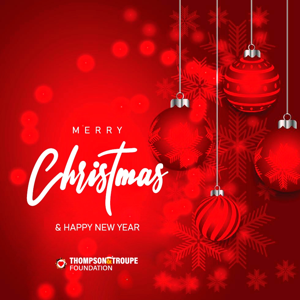 Season’s greetings from the Thompson & Troupe Foundation.Because of donors and sponsors like you, we are able to uplift communities, create opportunities, and bring hope where it’s needed most. We appreciate you more than words can express.Thank you for making our mission possible.#FightPoverty
#EliminateIlliteracyMore
https://thompsontroupefoundation.org/