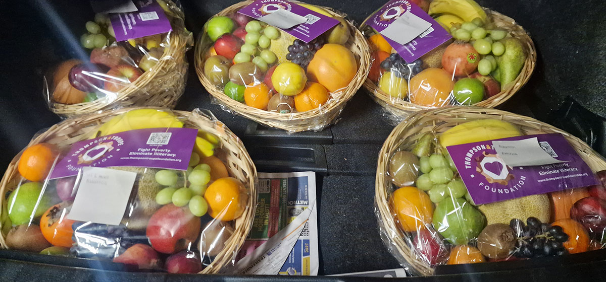 A Heartfelt Gesture: Thompson & Troupe's Fruit Basket Ministry